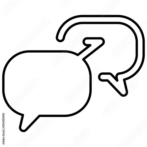Chat bubbles icon
