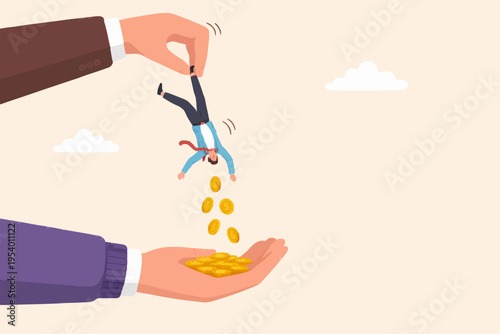 Falling Man and Money Loss