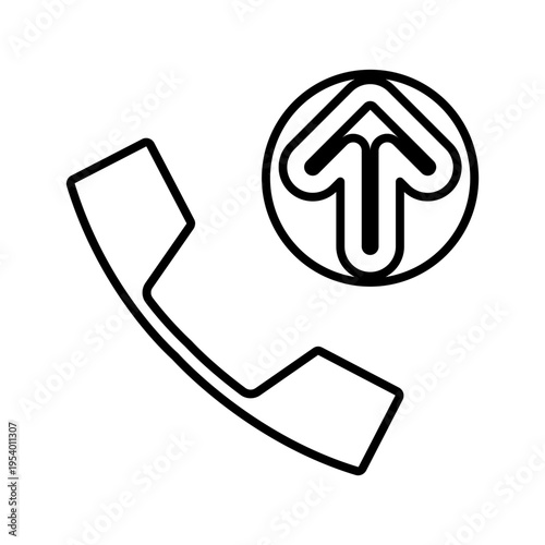 Calling phone icon