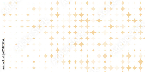 Gold falling down confetti background. Repeated golden dotted glitter pattern. Yellow, orange and golden dots wallpaper.