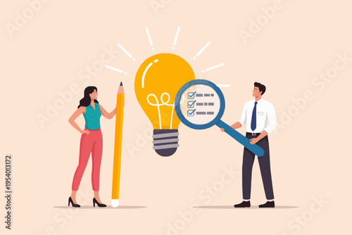 Teamwork and Bright Ideas