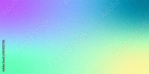 Abstract background with colorful blurred gradient foil shimmer rough texture. vector gradient blur, noise, grain, texture design illustration. dramatic grain effect colorful gradient background.