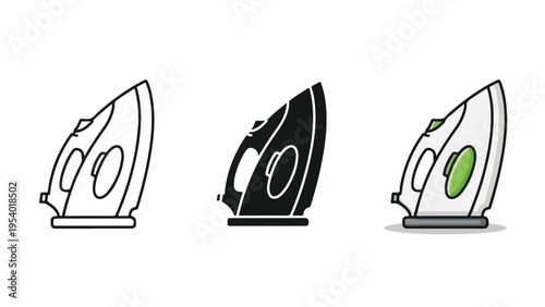 Iron Icon Set - SVG and PNG icons - Vector Icons and Stickers - PNG, SVG, EPS - Glyph and solid icon set