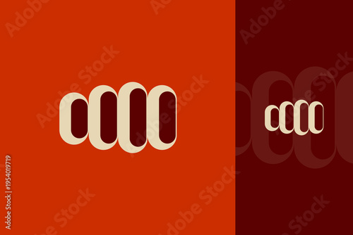 Premium Colorful Katsu Logo Modern Japanese Food Restaurant Brand Vibrant Identity Vector Template