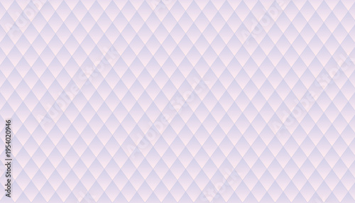 Light purple diamond pattern background, seamless rhombus tile texture design for wallpaper, backdrop, or fabric