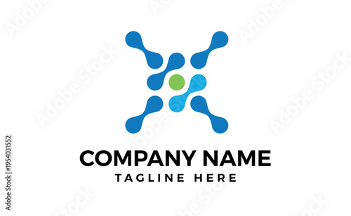 Creative data logo template