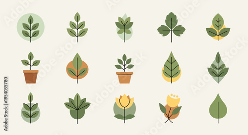 A delightful collection of various green and white christmas tree ornaments