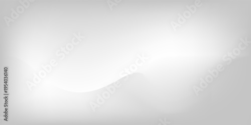 Smooth wavy gray gradient background. Soft silver liquid wallpaper. Silk nacre color texture for banners, flyers, presentations, graphic design.