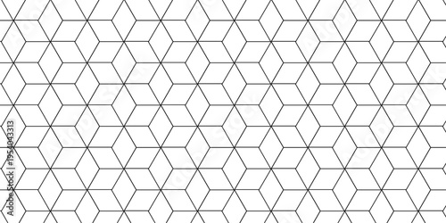 Abstract minimal square tech grid line box wallpaper. metal cube creative geometric fabric wall tiles gradient web triangle diamond honeycomb hexagon art decorative textile design.
