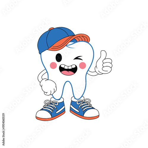 Clean and modern dental logo featuring  tooth icon, ideal for clinics, dental brands, and healthcare business.