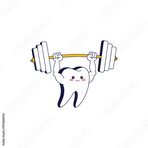 Clean and modern dental logo featuring  tooth icon, ideal for clinics, dental brands, and healthcare business.