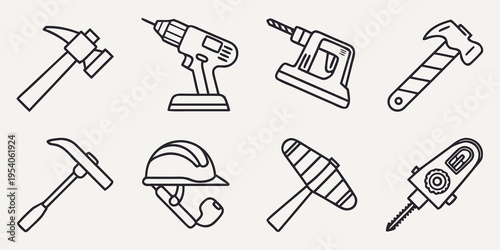 Construction tools and equipment hammer drill jigsaw