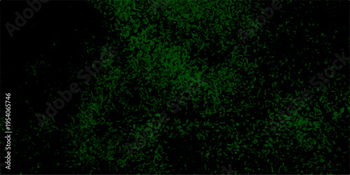 Light green spotted watercolor wall design on black background. Vivid liquid aquarelle paint paper texture canvas element for retro text design. Old grunge textures design With cement wall texture. 