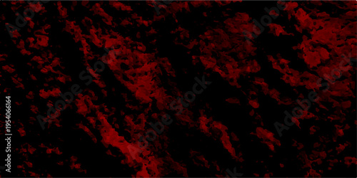 Particles Stars and galaxy outer space sky night universe black. Red color powder explosion isolated on black background. Trendy living coral color texture of a concrete wall with cracks and scratches