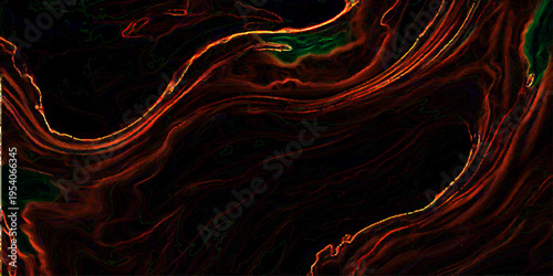 Vector Dynamic swirling lines abstract art form and fluid flowing motion and colorful vibrant design and energy visual and modern graphic element.
