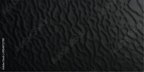 Seamless black leather and fabric texture design featuring a dark vintage pattern on a textured paper surface for an artistic vector backdrop
