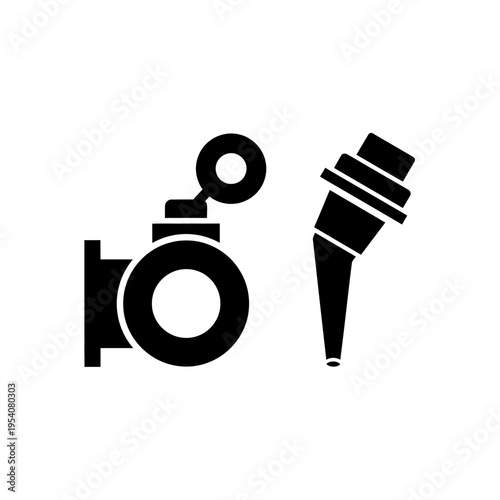 Plastic Honey Gate Valve Silhouette for Bottling Pours and Liquid Dispensing