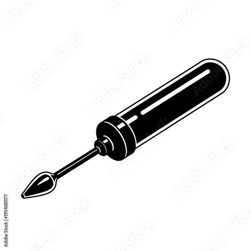 Black Silhouette of Queen Marking Plunger for Apiary Identification and Hive Health