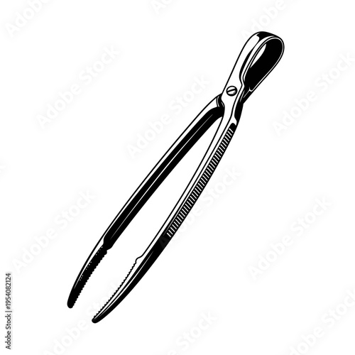 Non-Ferrous Copper Tongs Silhouette for Acid Bath Jewelry Pickling