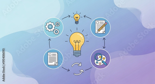 Conceptual Illustration of Idea Generation and Development Process.