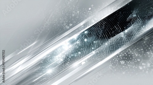 Corporate background, light grey, metallic, abstract, tech
