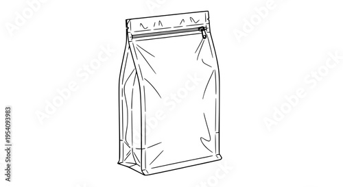 Pouch resealable with zipper closure and crinkled texture for packaging needs featuring bag, plastic bag, ziplock with