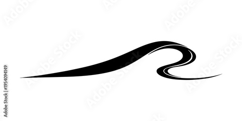 Vector illustration of an abstract background featuring isolated silhouettes of a brown snake and a horse on a white studio background with wild nature wildlife and macro earthworm details