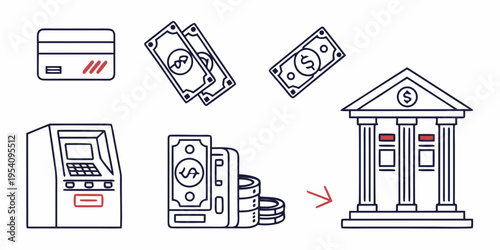 Banking and financial services finance money