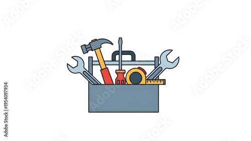 Hardworking Dad Toolbox Icon