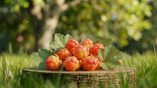 Cloudberries nutrition facts Rubus chamaemorus arctic golden berry