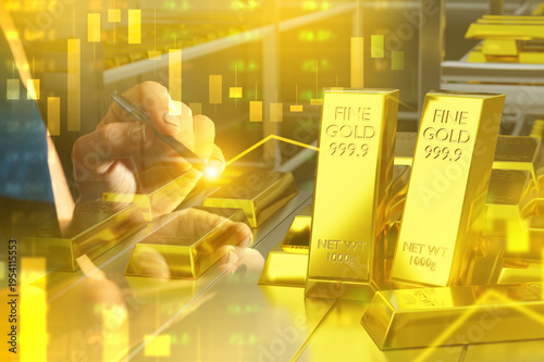Gold trading, market volati...