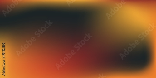 Orange black colors gradient background, grainy texture effect, web banner design
