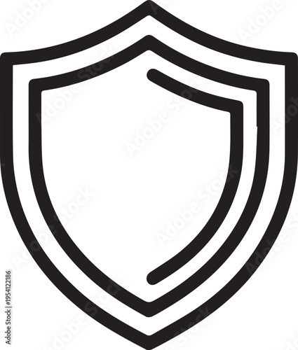 Simple black silhouette illustration of a closed briefcase with a handle, vector icon