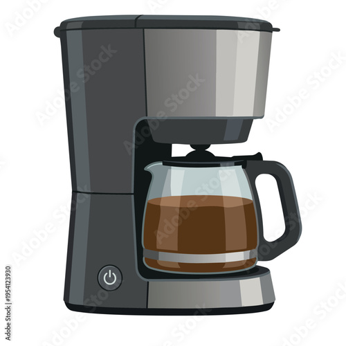 Adobe Illustrator Artwork,coffee maker, coffee machine, modern coffee maker, coffee appliance, kitchen appliance, espresso machine, coffee brewer, electric coffee maker, coffee equipment, coffee devic