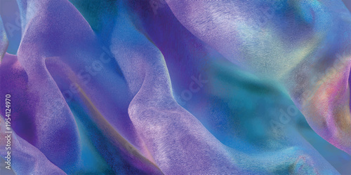 Luxury iridescent purple silk texture with fine line details for premium branding and fashion textiles.