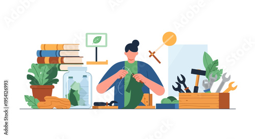 Sustainable Crafting & DIY: Upcycling, Learning & Eco-Friendly Hobbies with Tools