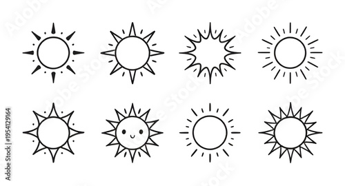 sun, solar, suns, sunshine, sunlight, weather, summer, heat, hot, warm, bright, light, daylight, sky, nature, energy, climate, season, ray, rays, beam, beams, glow, glowing, shine, shining, outline, l