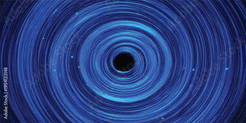 Abstract blue spiral background featuring a digital water ripple vortex and liquid motion design with a light swirl pattern for a creative wallpaper backdrop
