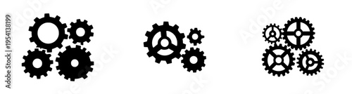 Gears of Time: A Symphony in Black and White