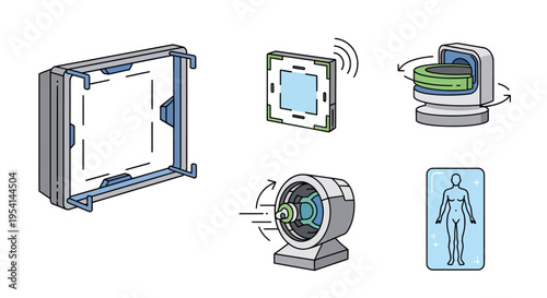 Biometric Security Scanner Technology Device.