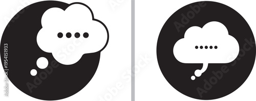 Vector side profiles of two women with high ponytails; one a solid black silhouette and the other a light grey outline version with visible facial features, separated by a vertical line.