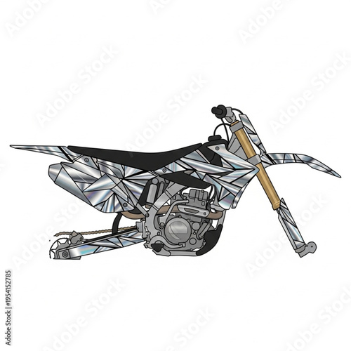 Motorcycle Chassis and Suspension System.