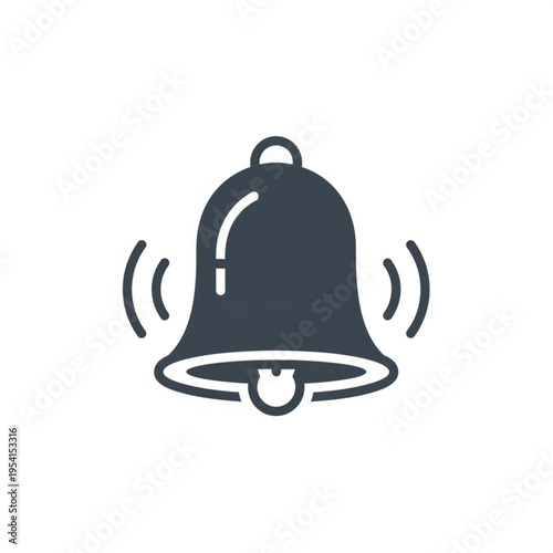 Rang Bell Icon Notification Alert Symbol.