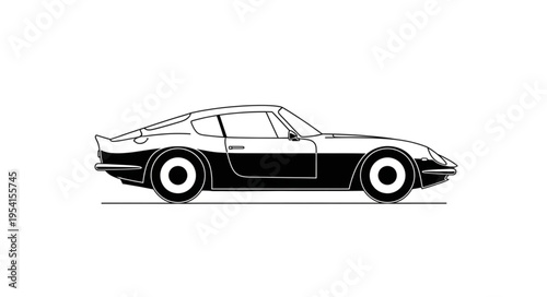 retro car vector