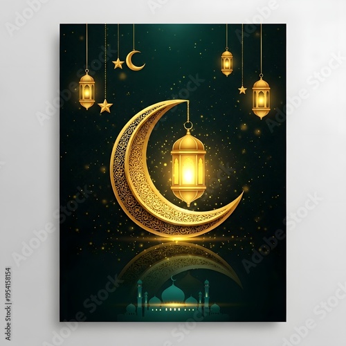 eid mubarak greeting card	