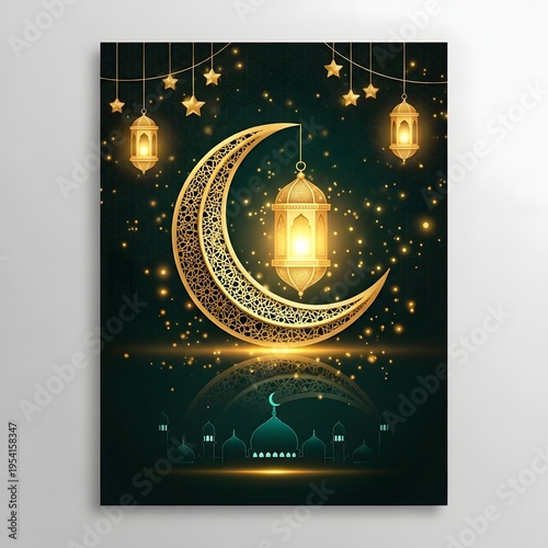 eid mubarak greeting card	