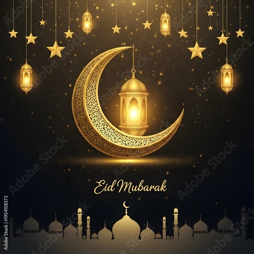 eid mubarak greeting card	