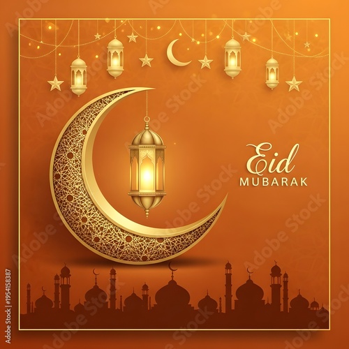 eid mubarak greeting card	