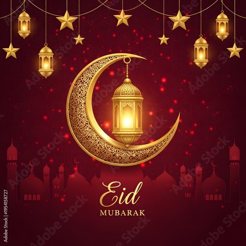 eid mubarak greeting card	