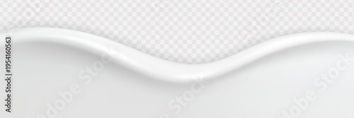 Liquid vector dripping ice cream texture. Glossy sugary flow drip, melting creamy surface.